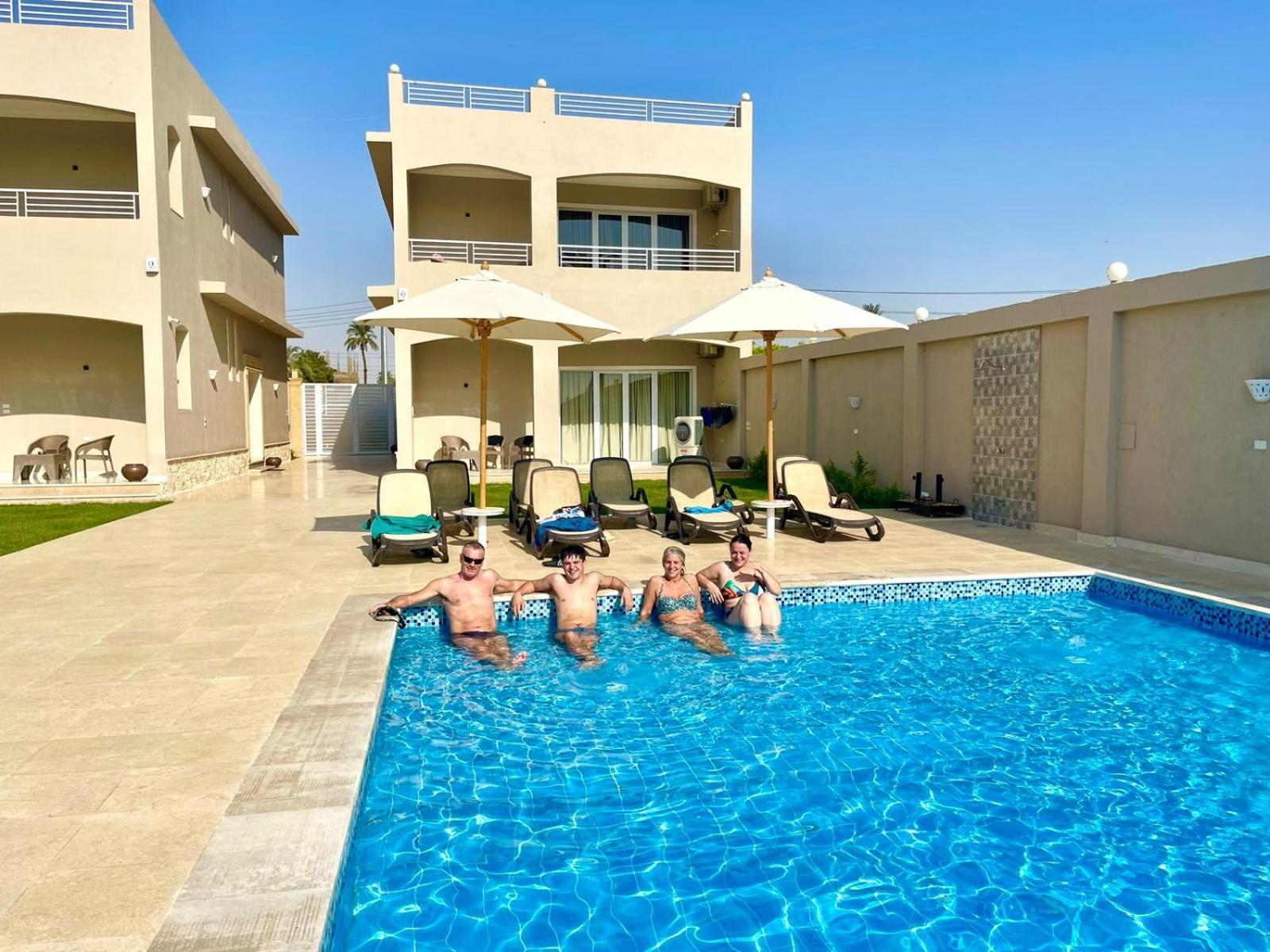Royal Nile Villas - Pool View Apartment 2 Luxor Exteriér fotografie
