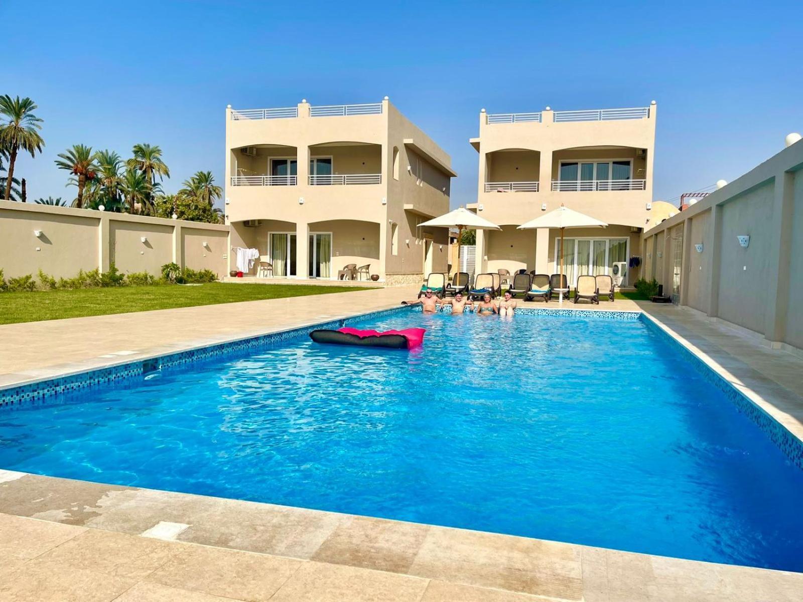 Royal Nile Villas - Pool View Apartment 2 Luxor Exteriér fotografie